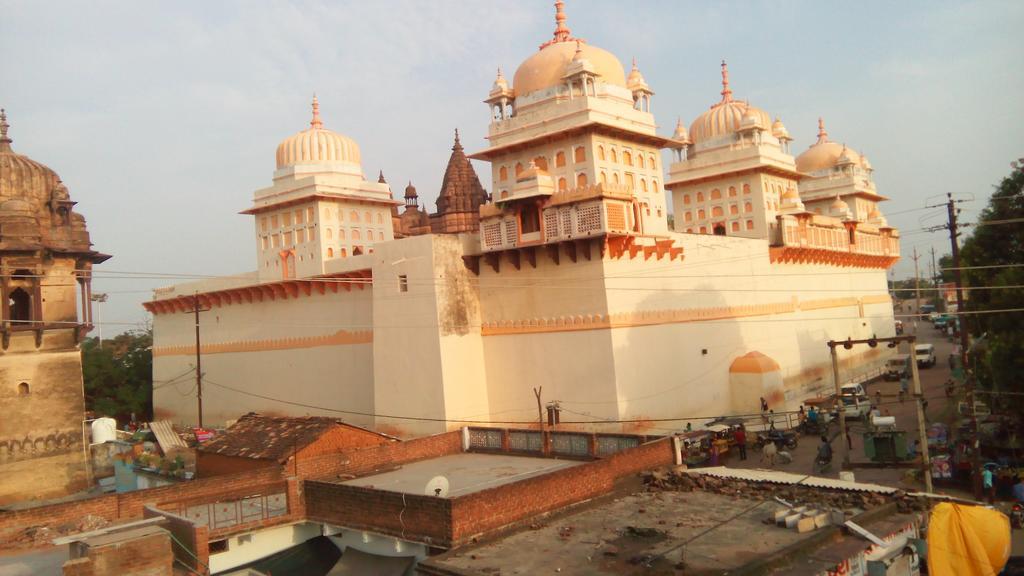 Temple View Guest House Orchha Ngoại thất bức ảnh