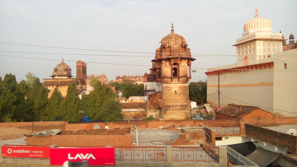 Temple View Guest House Orchha Ngoại thất bức ảnh